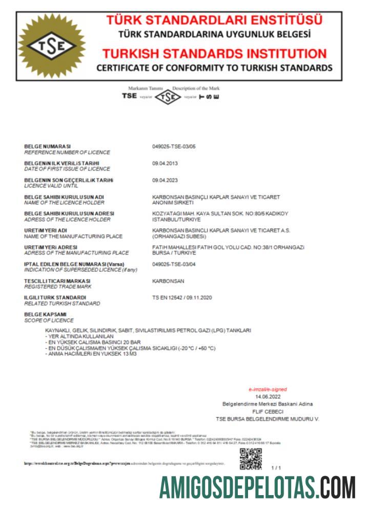 imprimível Certificado de instituição padrão turca da Turquia de conformidade com os padrões turcos Word e modelo PDF Scr
