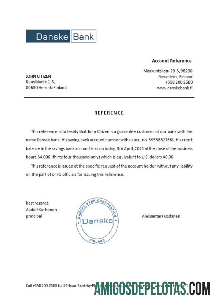 Referência Dinamarquesa da Finlândia baixar para verificação