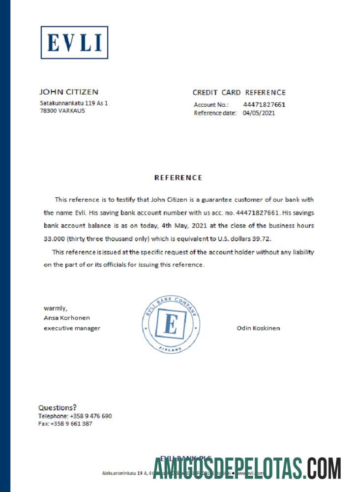 Referência de Casado na Finlândia modelo